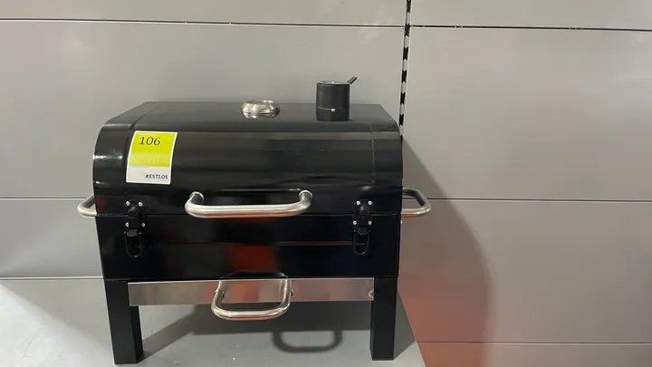 Tischgrill / Holzkohlegrill schwarz